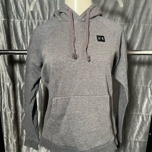 Under Armour Heather Gray Pullover Hoodie